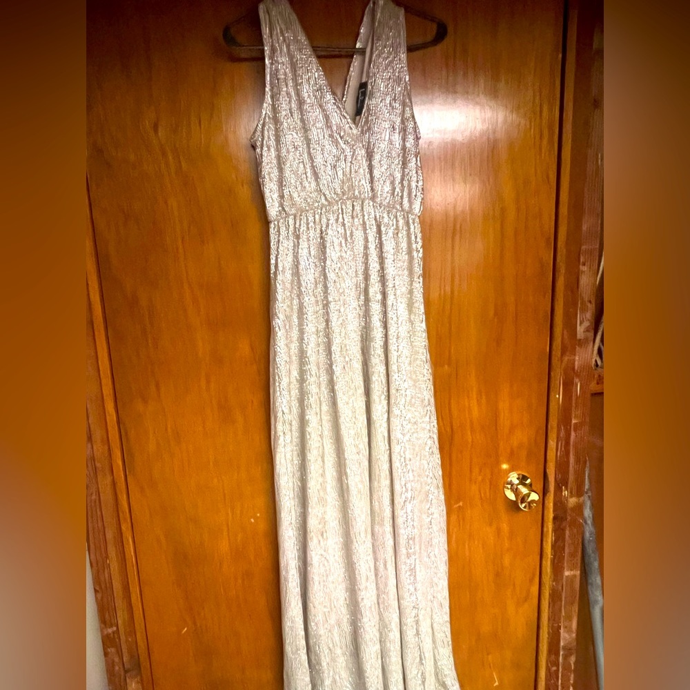 Gold dress